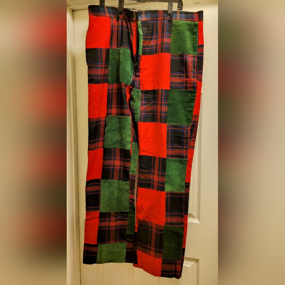 Patchwork pants - image 1